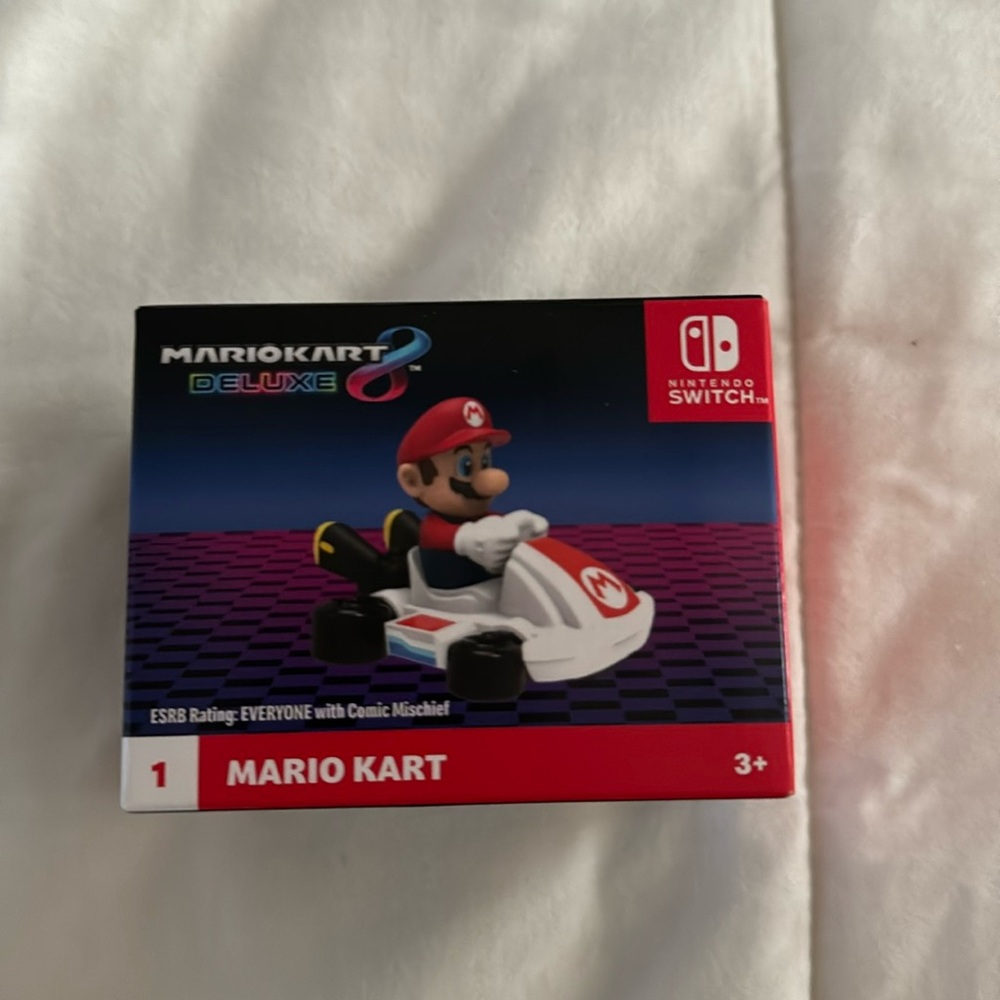 2024 McDonald’s happy meal Mariokart toy #1 mario kart new in box